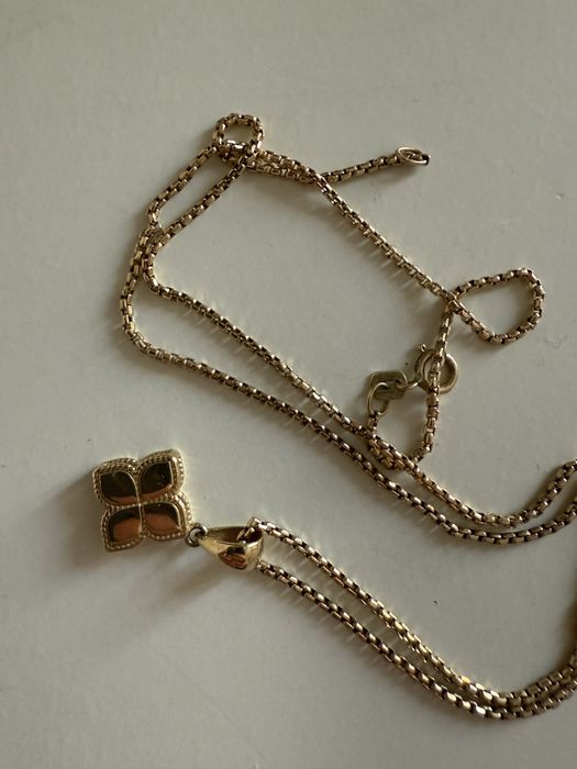 Золотая цепочка с подвеской под roberto coin