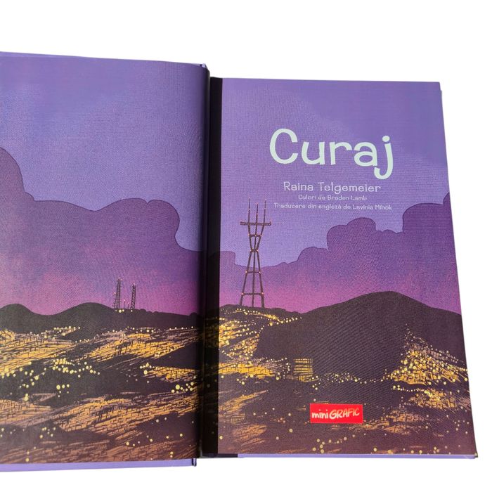 Curaj – Raina Telgemeier | Editura Arthur | miniGrafic | Cartonată