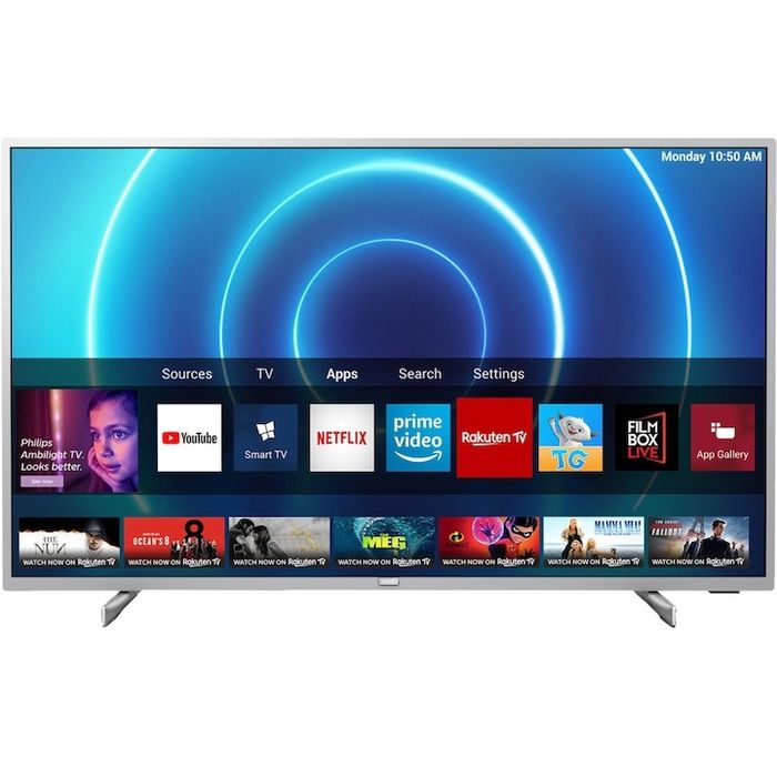 Телевизор Philips 58PUS7555/12, 58 инча, 4K-,ULTRA HD LED
