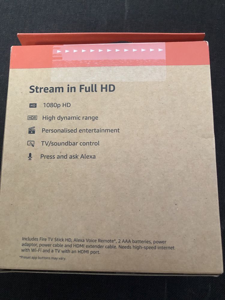 Fire tv stick hd / media player