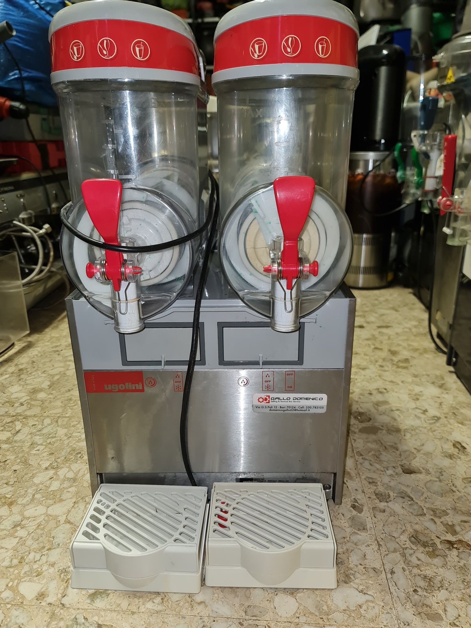 UGOLINI, BREAS, SPM, ELMECO, CAB aparate pentru granita si caffè frape