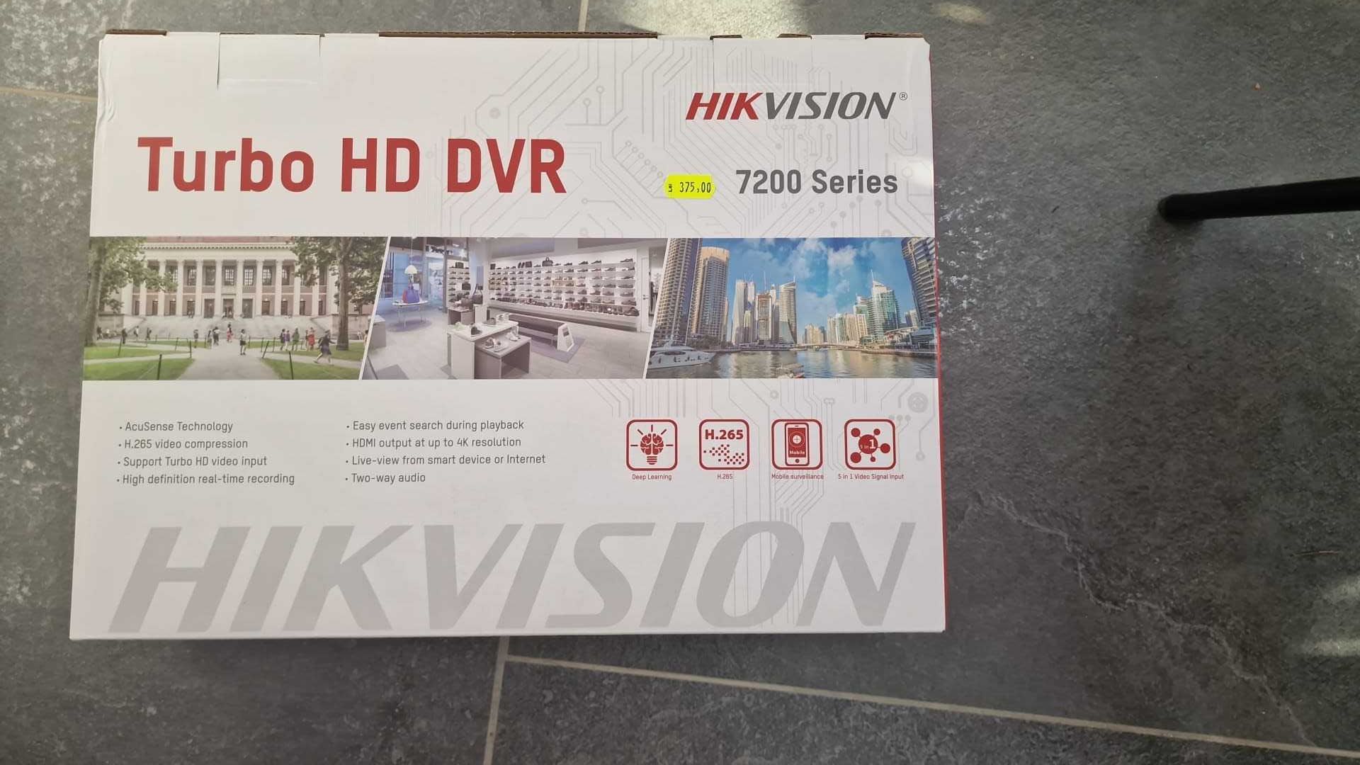 DVR Hikvision Turbo HD 5.0 AcuSense IDS-7204HQHI-M1/S, 4 canale, 4 MP