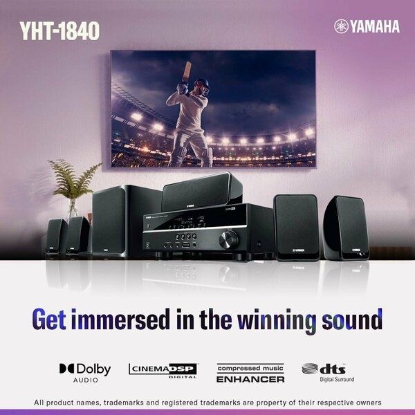 YAMAHA 5.1  акустичиски сеиестема