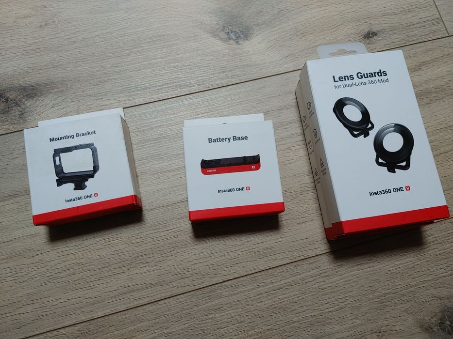 Baterie Protectie Lentile Carcasa Insta360 One RS R Camera Lens