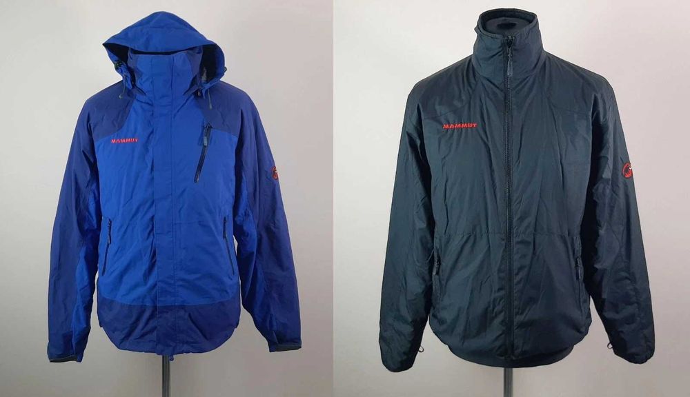 Мамут 3 в 1 Мъжко Яке Размер М Mammut Водоустойчиво Туристическо