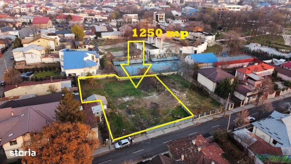 Teren 1,250mp in  Focsani / Strada Timis