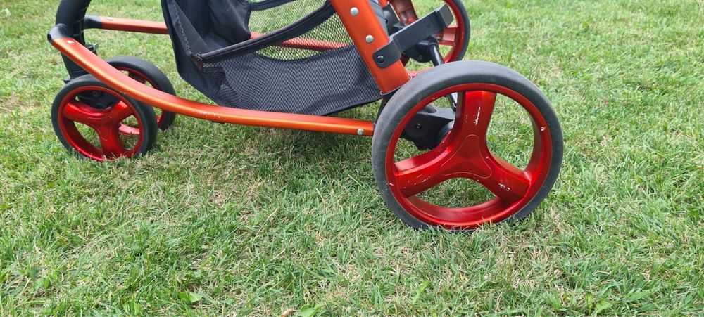 Carucior 2 in 1, Cosatto Giggle Red bubbles Landou si Sport