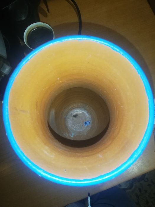 Vaza decorativa ceramica pictata manual