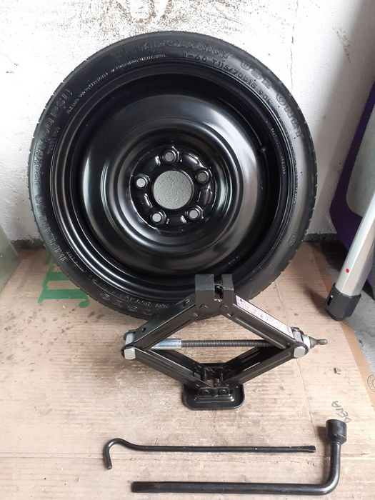 Roata rezerva SLIM cric HYUNDAI i30,Ioniq,Elantra, KIA Ceed, MAZDA 3