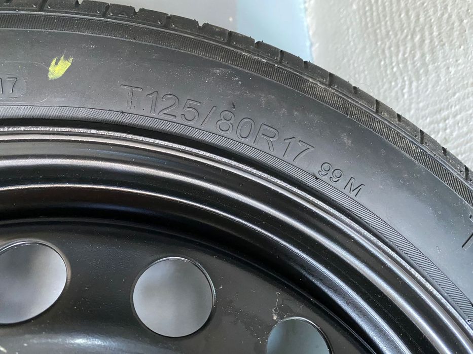 Roata de rezerva 125/80 R17 Volvo XC60 S80 V70 XC70 2008-2017 31680220 31302356