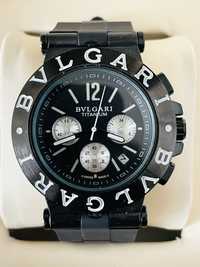 Bvlgari Titanium Chronograph Alb Premium