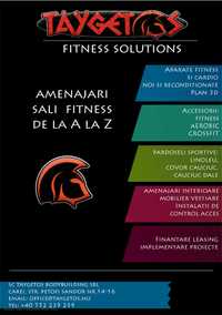 Amenajari sali fitness de la A la Z - Finantare leasing - Proiecte