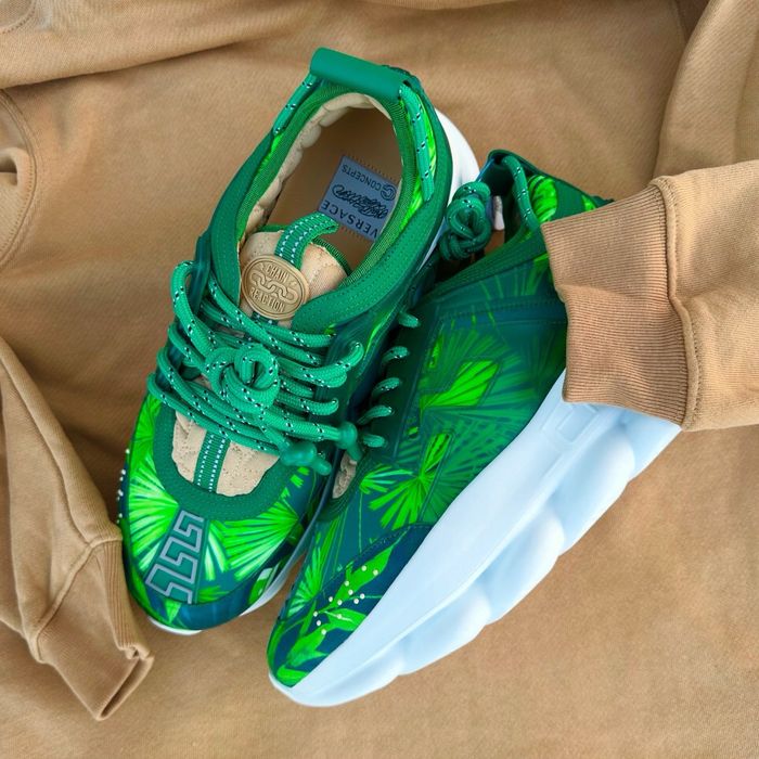 Adidasi Sport Versace Chain Reaction x Concept 100% originali-Jungle