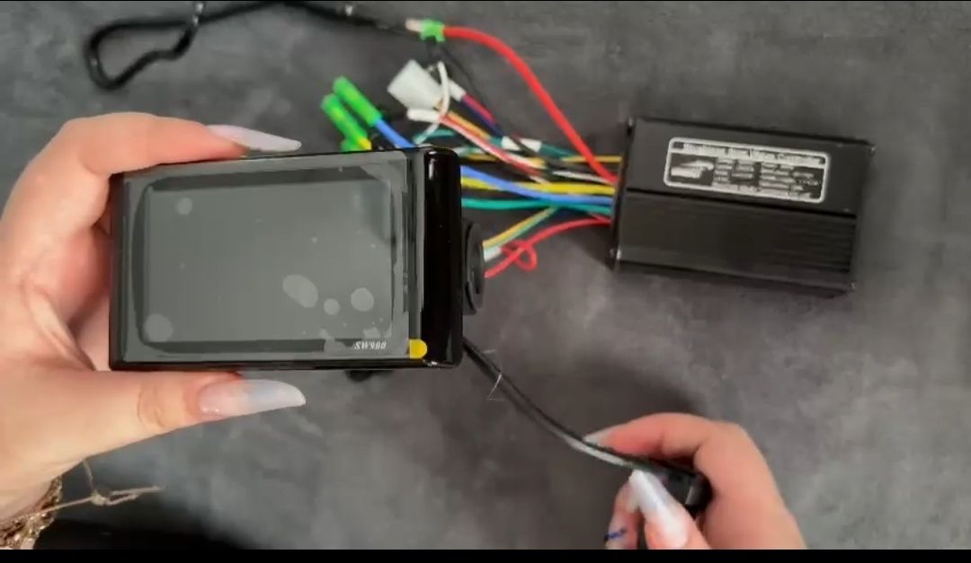 Set 36v/48v( controler 500w +display Sw900)