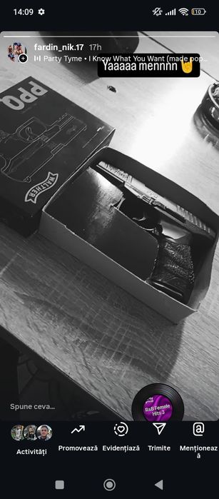 Vând pistol pe airsoft arc AG2L00133