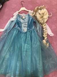 Платье Эльзы, Elsa, оригинал Disney холодное сердце, до 8 лет