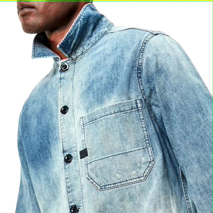Оригинално дънково яке риза G-STAR RAW Blake M , L ново мъжко