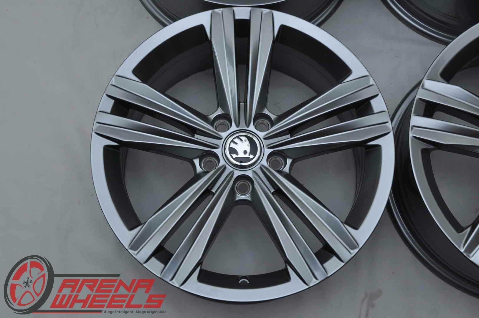 Jante Noi 17 inch Originale Skoda Octavia Superb Yeti Karoq Kodiaq R17