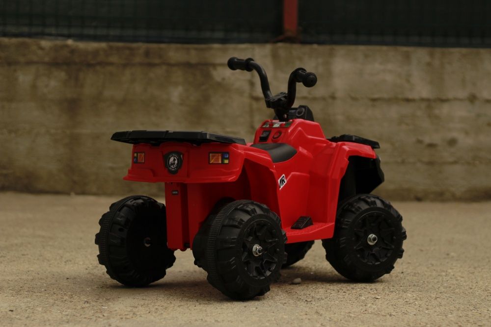 ATV electric pentru copii Panda BB3201 25W baterie 6V 4.5Ah #RED