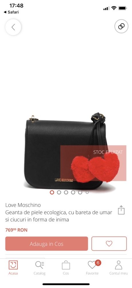 Geanta Love Moschino originala