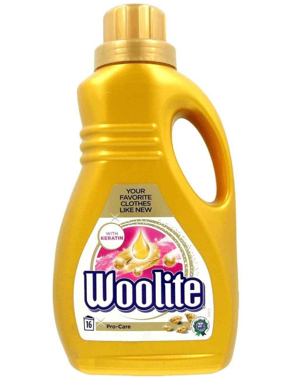Detergent Woolite cu Keratina