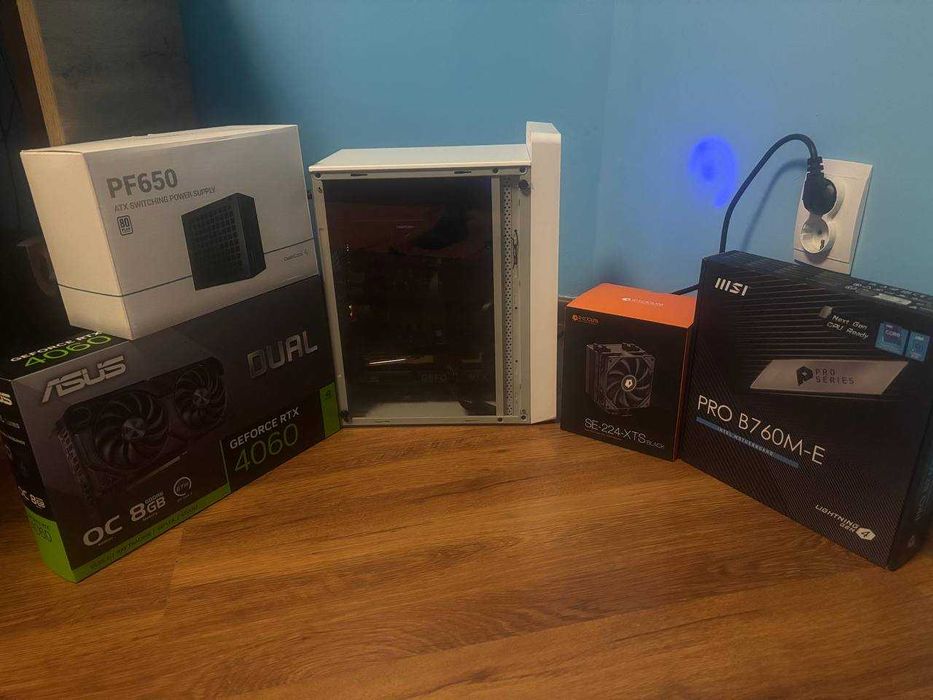 Системный блок Игровой компьютер RTX 4060 8gb, i5-12400f, 16 gb ddr5