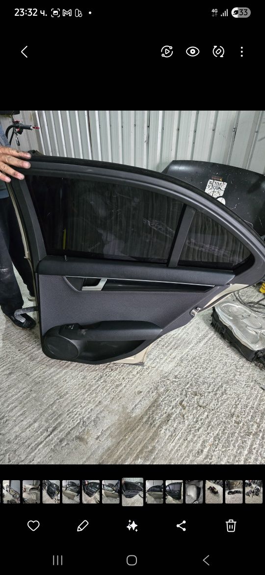 Предни и задни Врати Mercedes w204