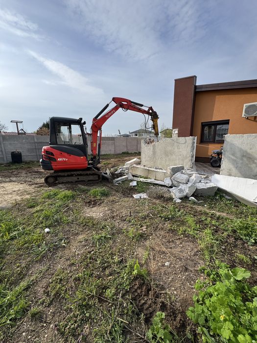 De inchiriat excavator cu operator Bucuresti -Ilfov