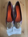 Кожени балеринки Kenzo, номер 37