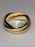 Inel aur Trinity Cartier
