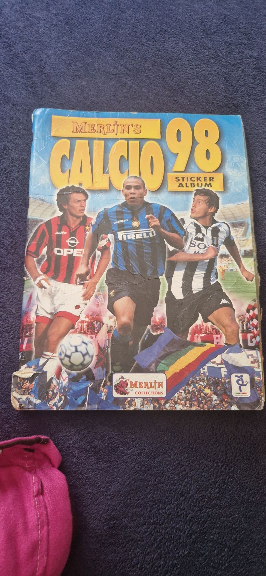 Albume+stickere cu fotbalisti ani 98-2002