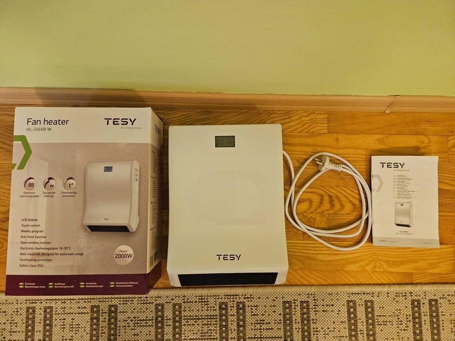Продава се вентилаторна печка "TESY"