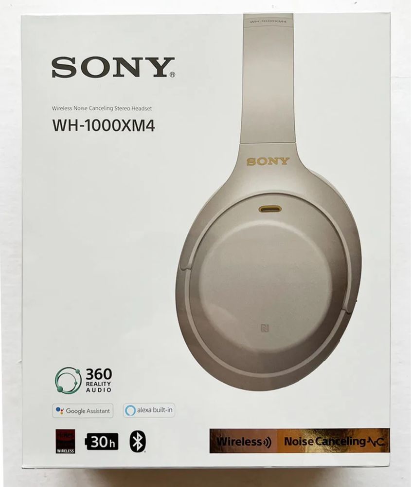 Sony wh 1000xm4 бежевые