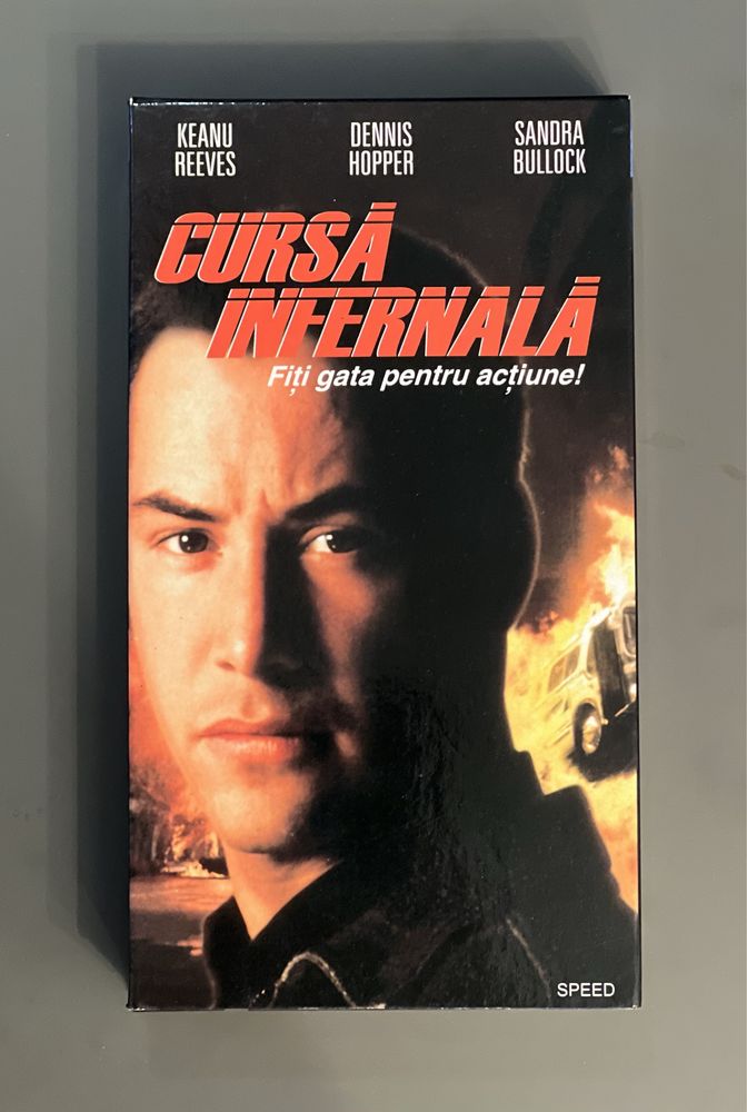 Caseta VHS Originala - Cursa Infernala