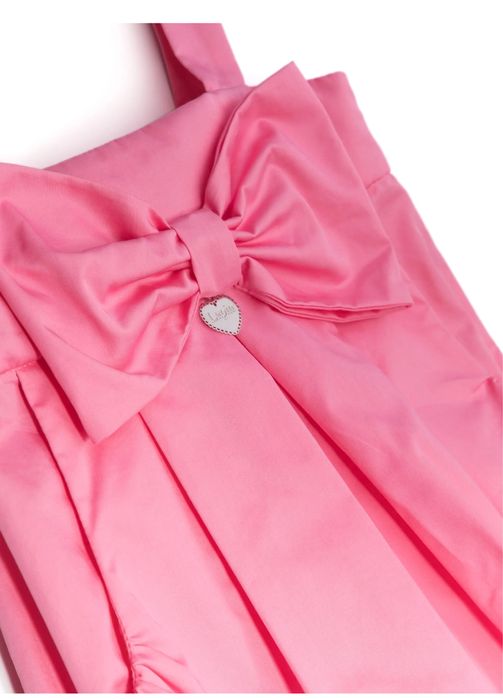 Детска розава рокля Lapin House + детски дънки Guess