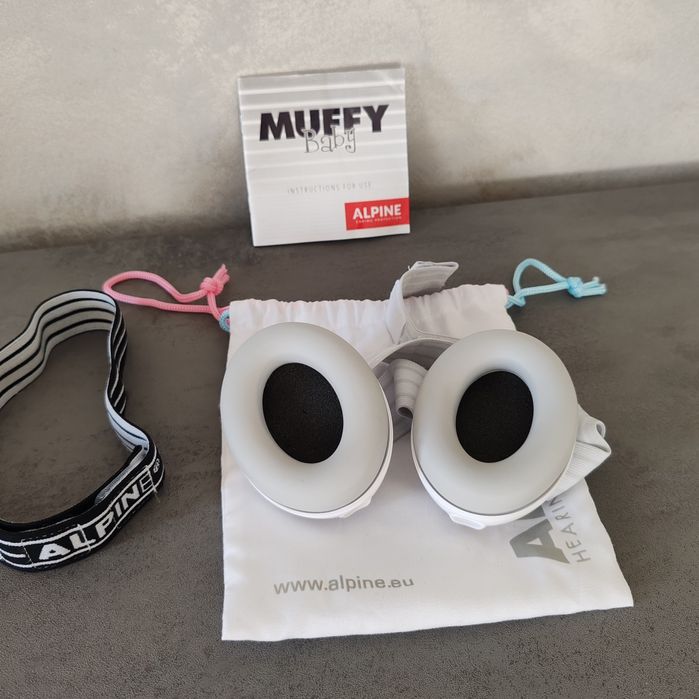Casti antifonice bebe - Alpine, Muffy Baby, protectie auditiva