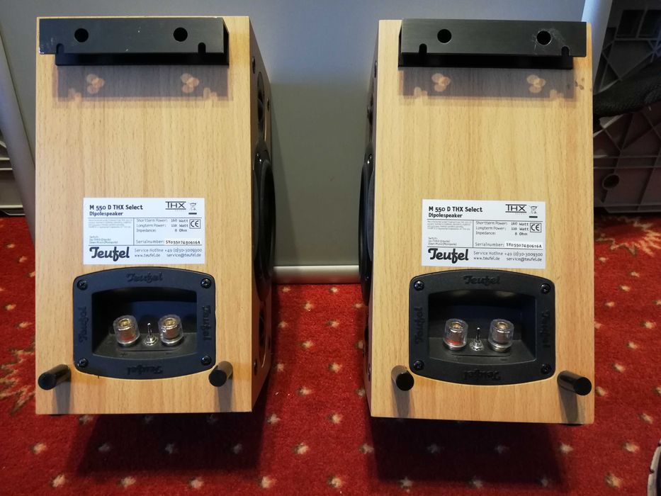 Set Boxe (4 X 3 cai)  TEUFEL model M 550 D THX - Rare/Impecabile/RFG