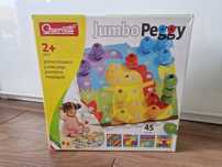 Joc Quercetti Jumbo Peggy Primul Mozaic Dinozaur 45 piese
