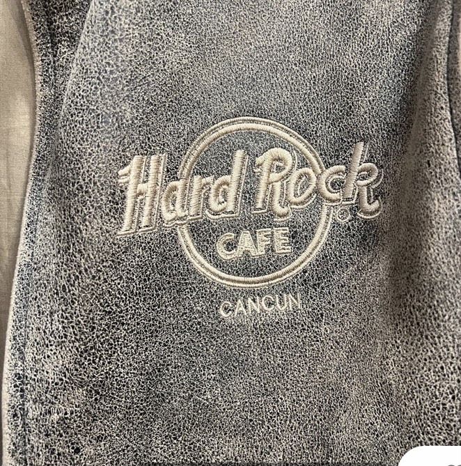 Geaca piele naturala Hard Rock caffe Cancun