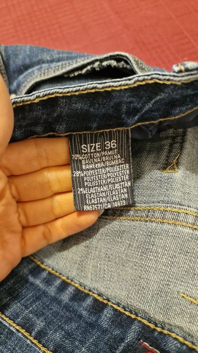 Дънки мъжки размер 36-38 сини