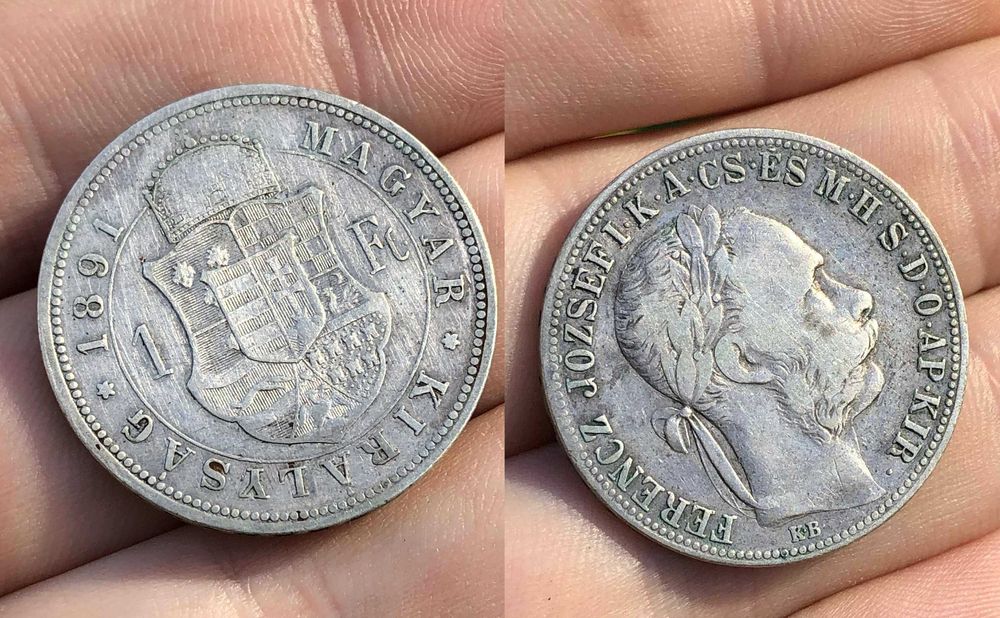 Lot monede argint Austria - Ungaria