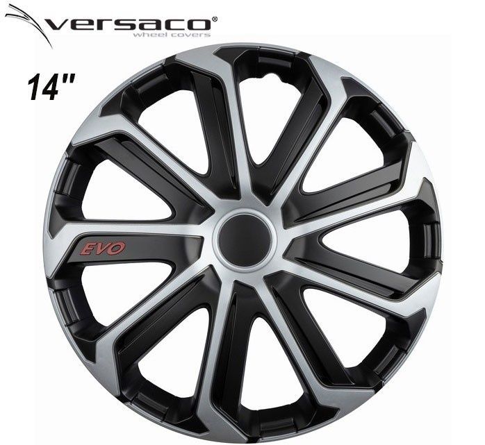 Тасове за джанти 14'' Versaco Evo Black/Silver
tasove za dzanti
Тасове