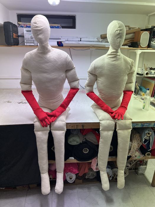 Manechin Teatru / Croitorie - 1.80m - Flexibil, Bumbac 100%