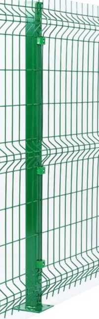 Метални колчета за оградни пана или мрежа прахово боядисани