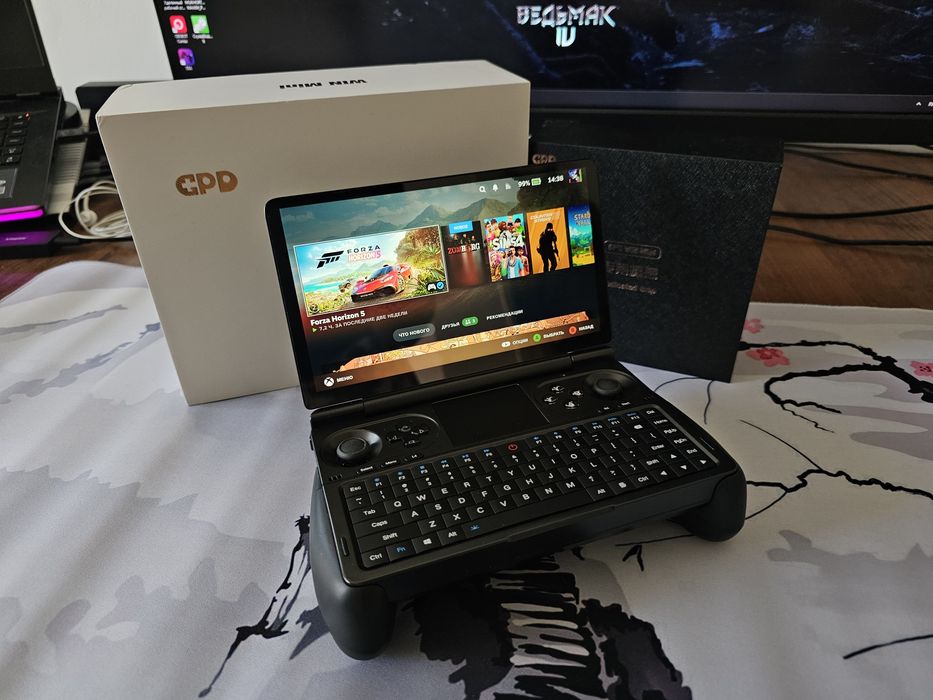 GPD Win mini 32Gb Ram, 1Tb SSD, игровая, портативная приставка, консол