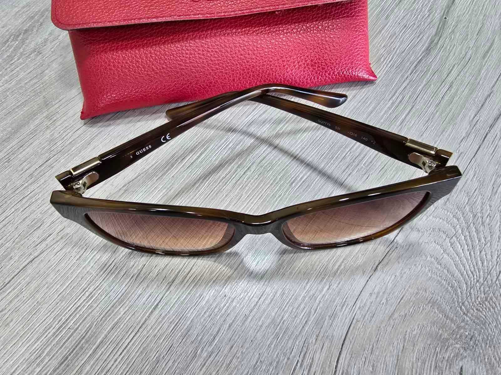 Слънчеви очила Guess GU7776 53F, Havana, 54 мм