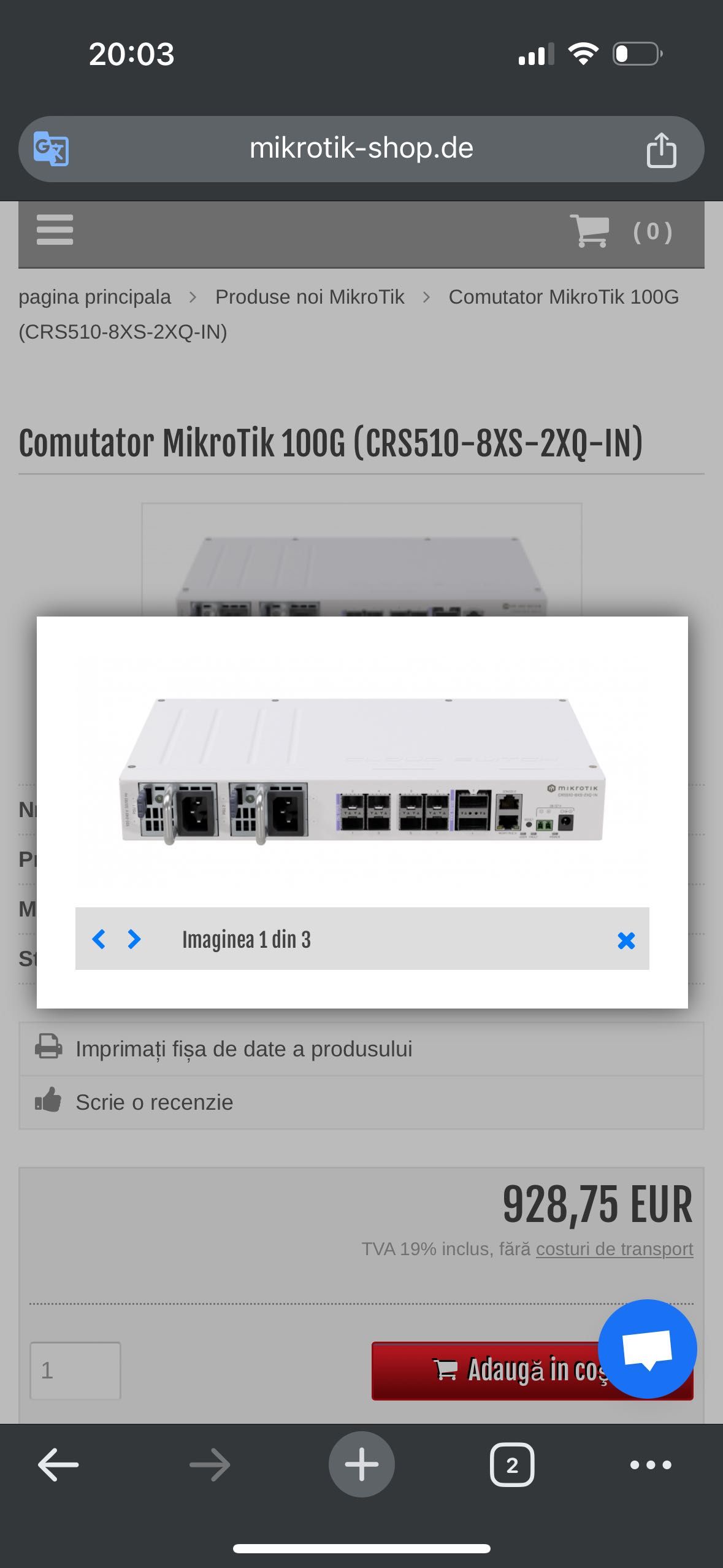 MikroTik 100G Switch