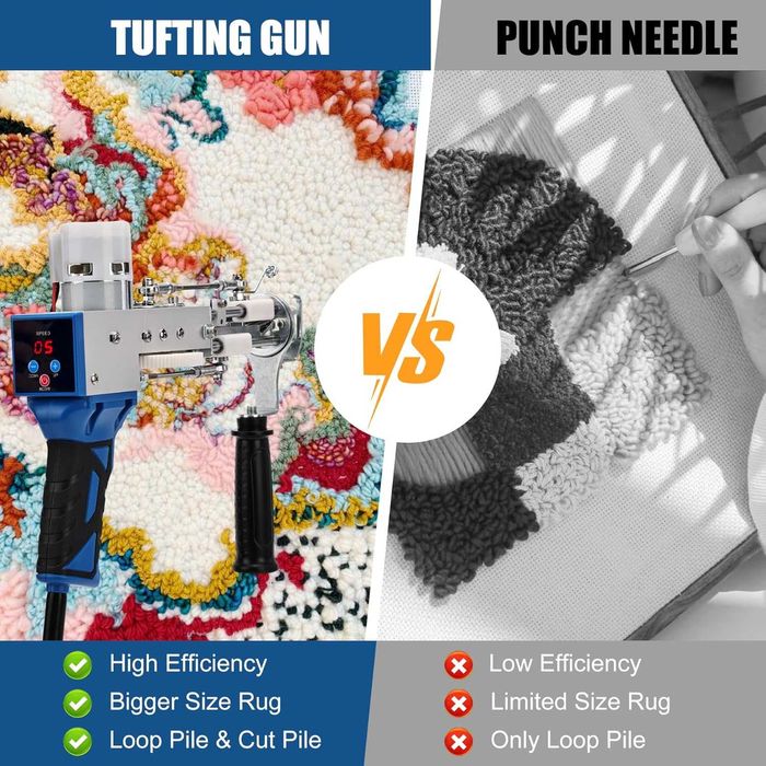 Пистолет для ковра творчества (тафтинга)