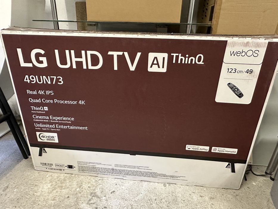 Телевизор LG UHD AI Thinq + magic remote