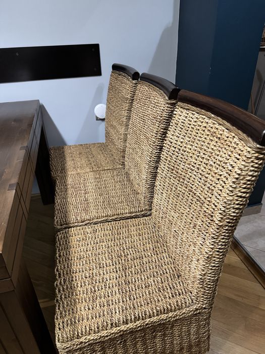 Трапезни столове от естествен ратан ! Маса трапезна масив